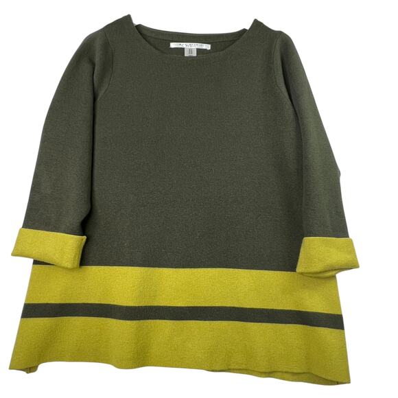 Max Studio Woman Sweater Size 1X Top Half Sleeve Knit Pullover Loose Fit Boxy - Picture 1 of 6